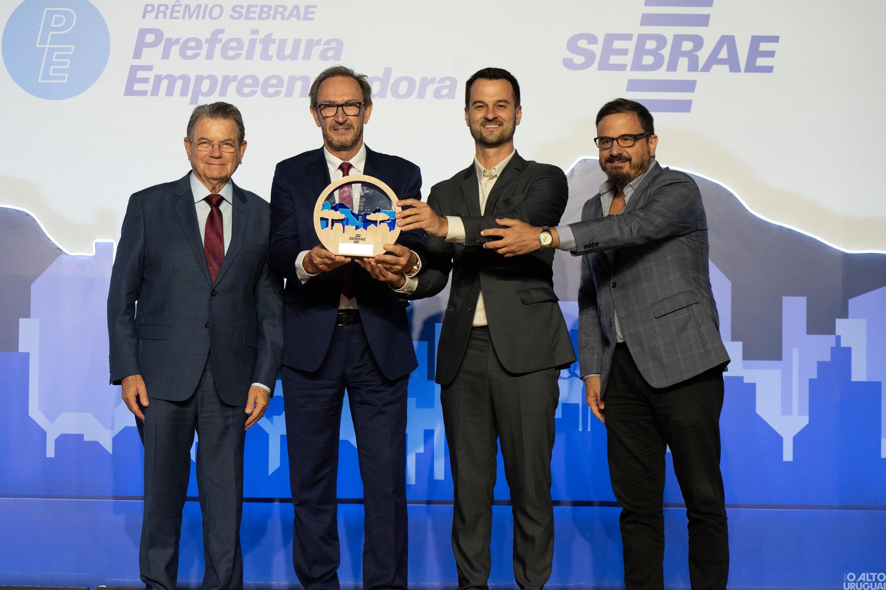 Frederico Westphalen fica em primeiro lugar em prêmio estadual do Sebrae