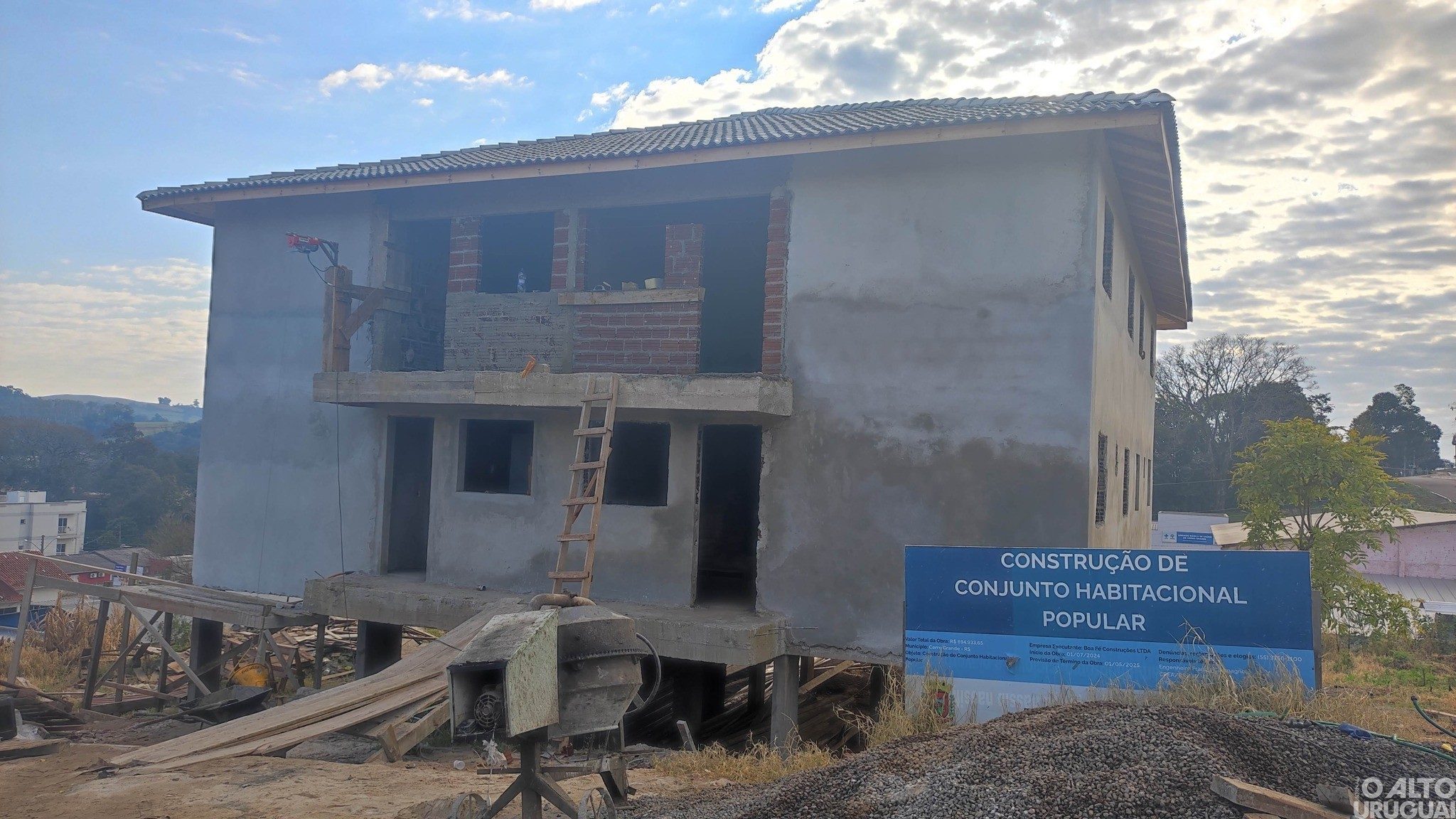 Cerro Grande investe em habitação social