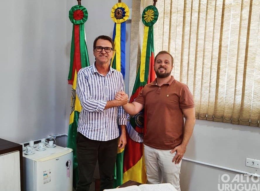 Vice-prefeito Lucas Balestrin assume a prefeitura de Iraí