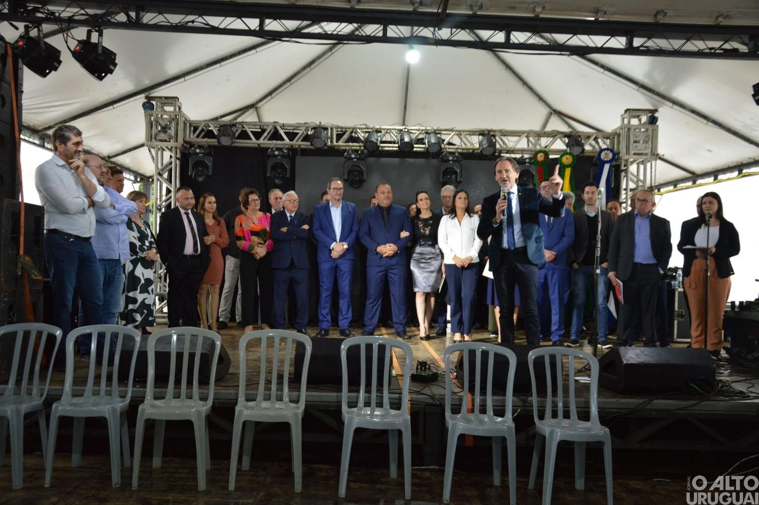 Abertura oficial da Facipal é marcada por anúncios de melhorias para Palmitinho