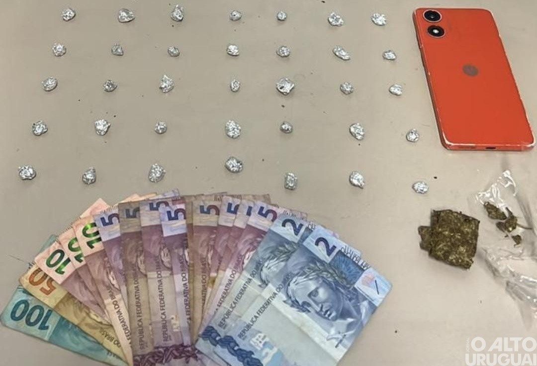 BM prende homem por tráfico de drogas em Frederico Westphalen