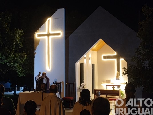 Inaugurado oratório de Nossa Senhora da Salete em FW