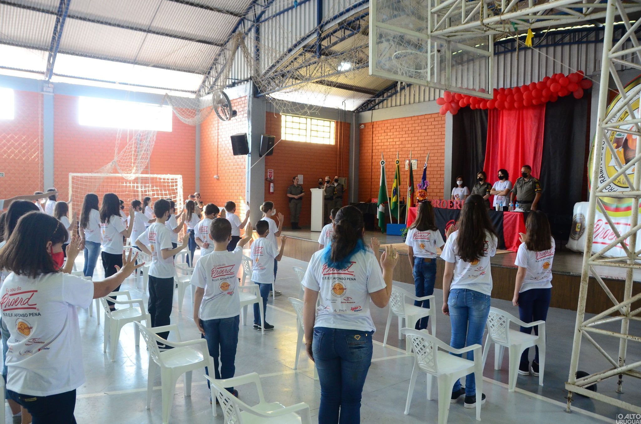 Nova turma do Proerd é formada em FW