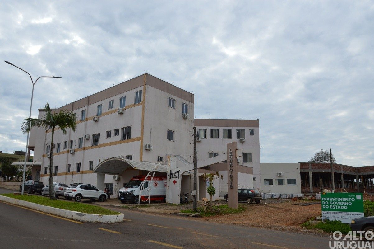Ampliação do Hospital Santa Terezinha de Palmitinho deve ser concluída até novembro