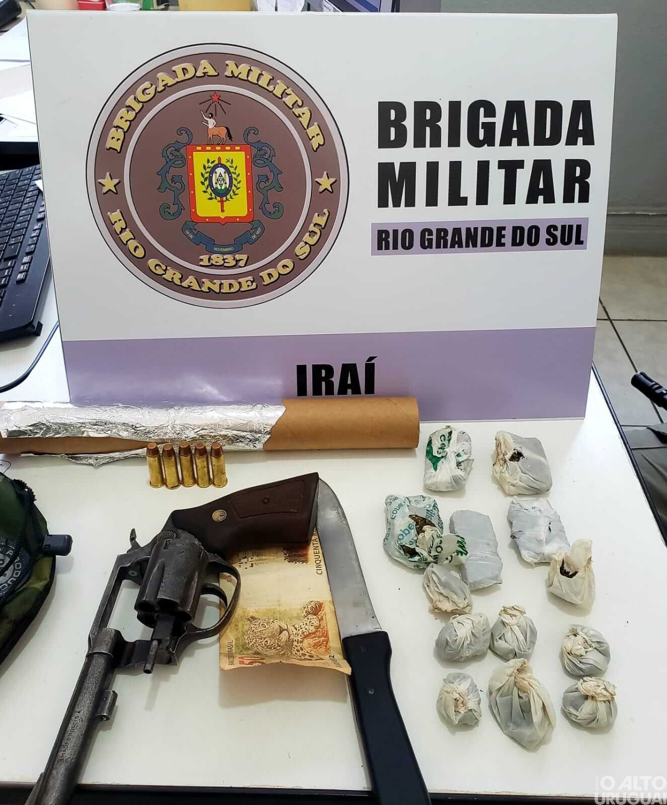 Homem é preso após tentativa de homicídio em Iraí