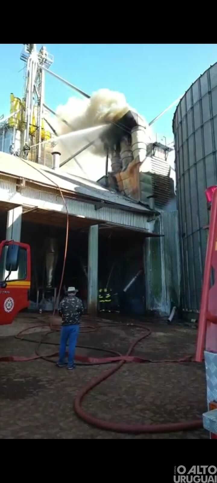 Incêndio atinge armazém em Boa Vista das Missões