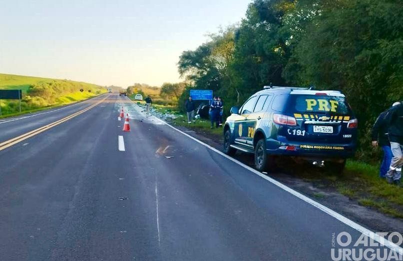 Motorista morre em acidente na BR-386