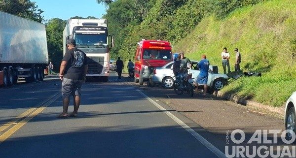 Pai e filho morrem em acidente na BR-386 em Iraí