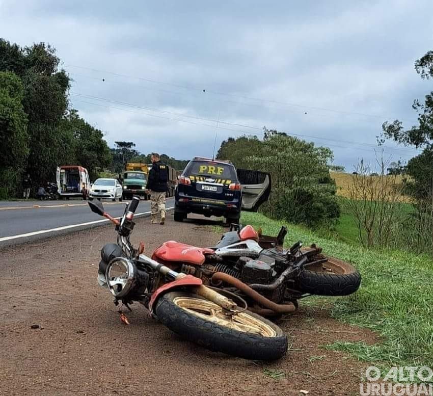 Acidente com motocicleta é registrado em Seberi