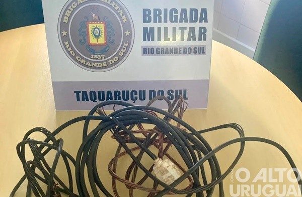 BM prende dois homens suspeitos de furto e receptação em Taquaruçu do Sul