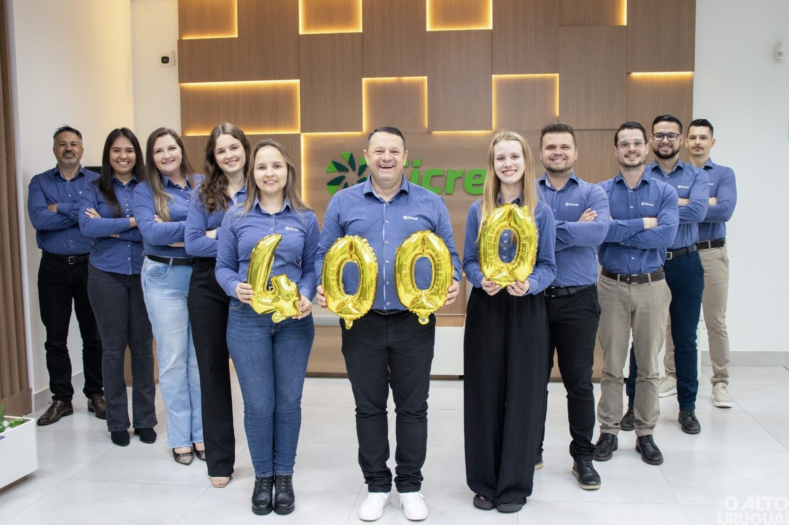 Agência do Sicredi em Alpestre/RS celebra marca de 4 mil associados