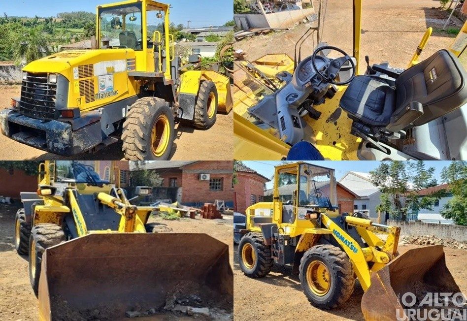 Pinheirinho do Vale realiza leilão de máquinas