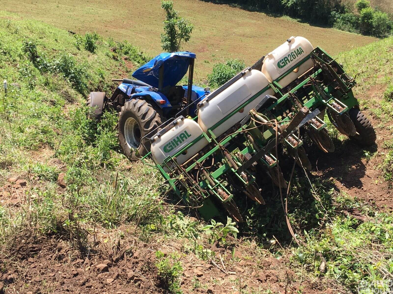 Servidor público morre após acidente com plantadeira em Erval Seco