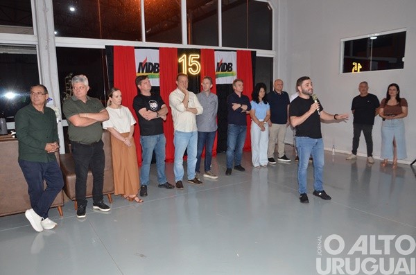 MDB realiza encontro regional em Seberi com a presença de Gabriel Souza