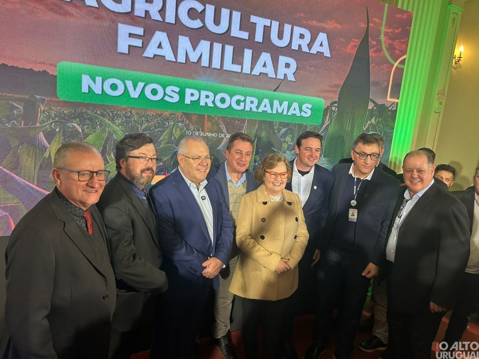 Comitiva de Frederico Westphalen participa do lançamento da Operação Terra Forte
