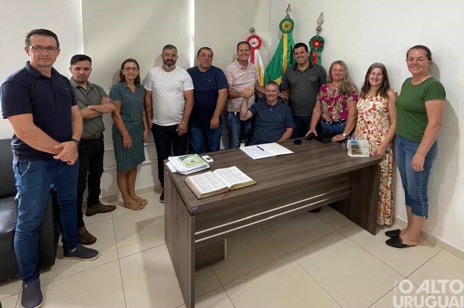 Dirceu Bisognin assume como prefeito em exercício de Caiçara