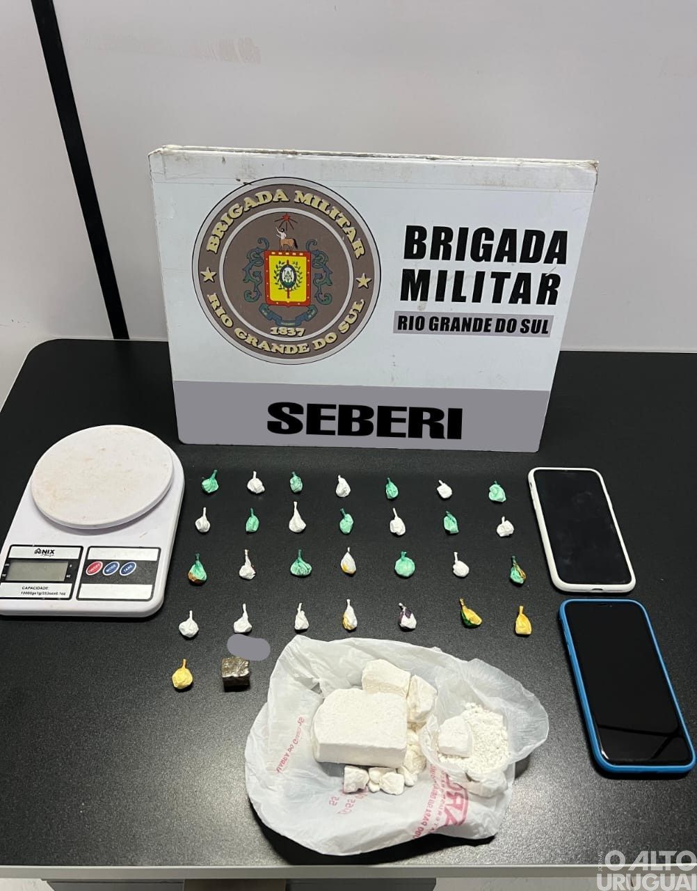 Brigada Militar Prende Homem por Tráfico de Drogas em Seberi