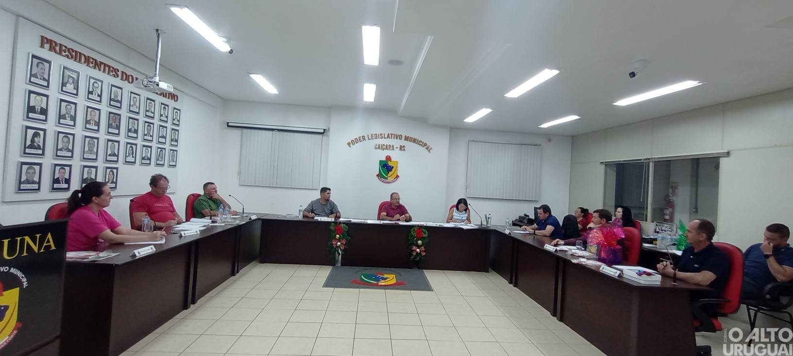 Câmara de Vereadores de Caiçara elege nova mesa diretora
