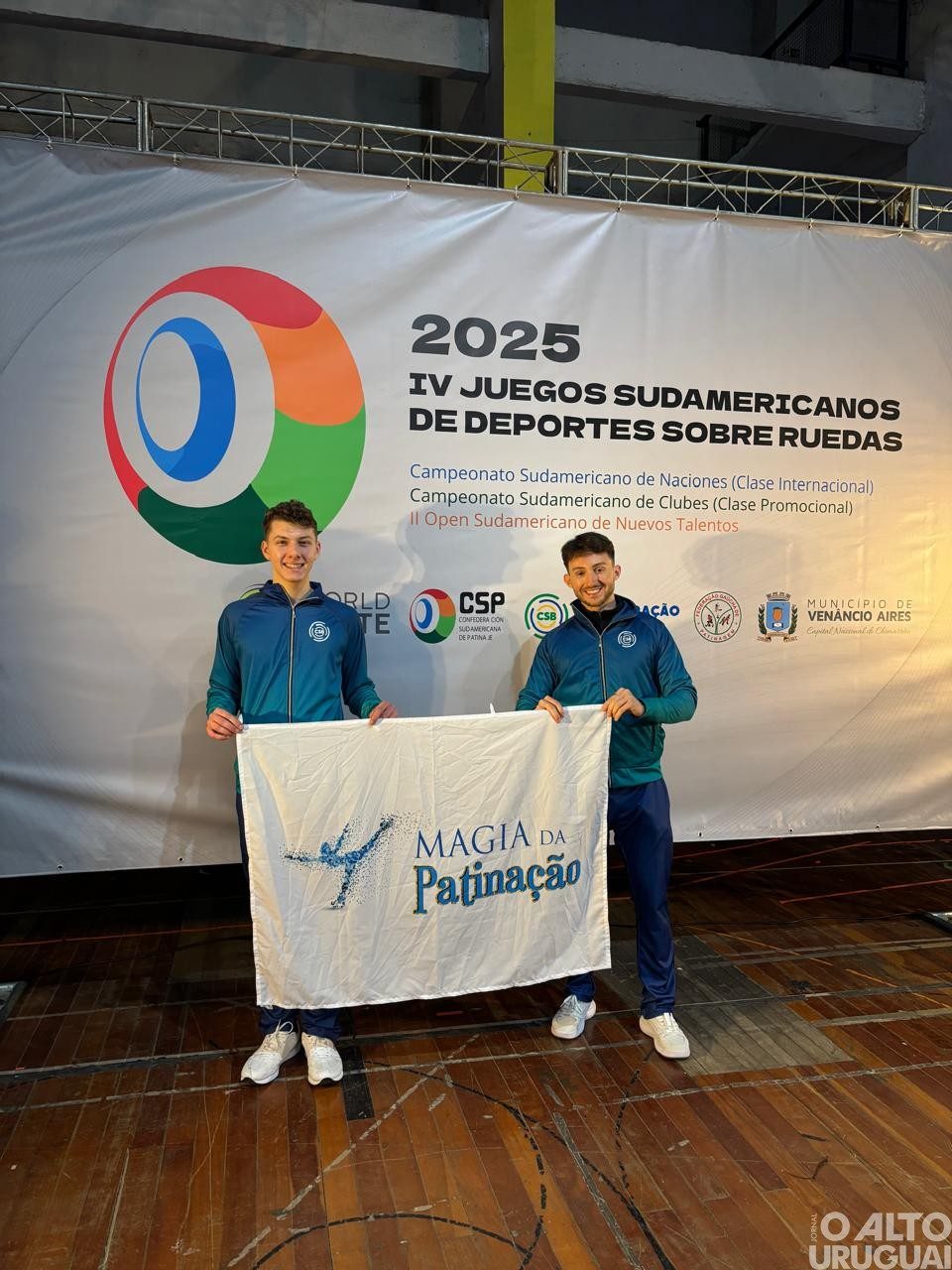 Bernardo Folle Sponchiado fica em terceiro lugar no Sul-Americano