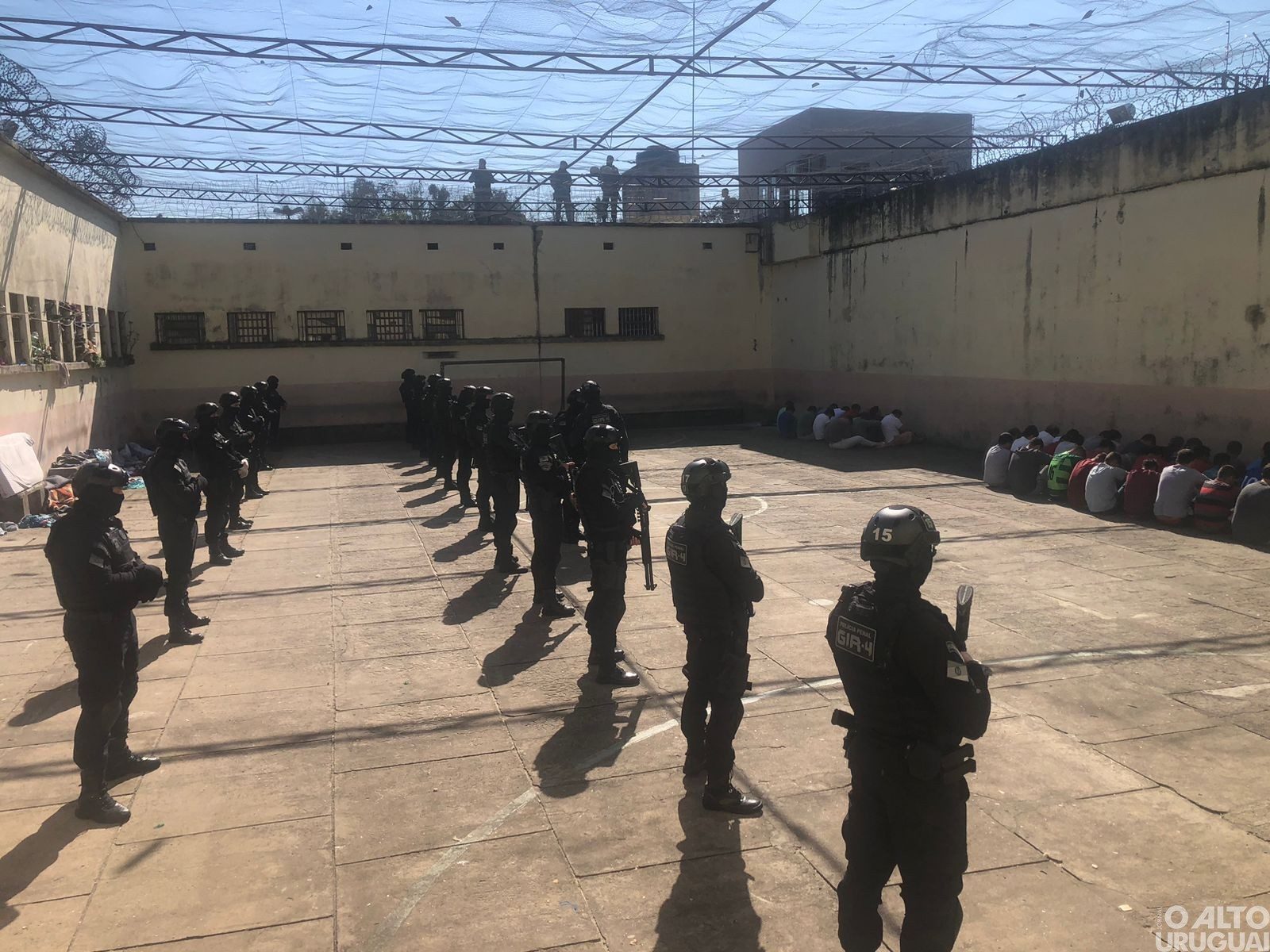 Polícia Penal realiza operação no Presídio Estadual de Iraí