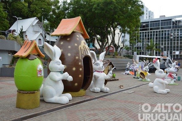 Chegada do Coelho da Páscoa promete encantar crianças e famílias em Frederico Westphalen