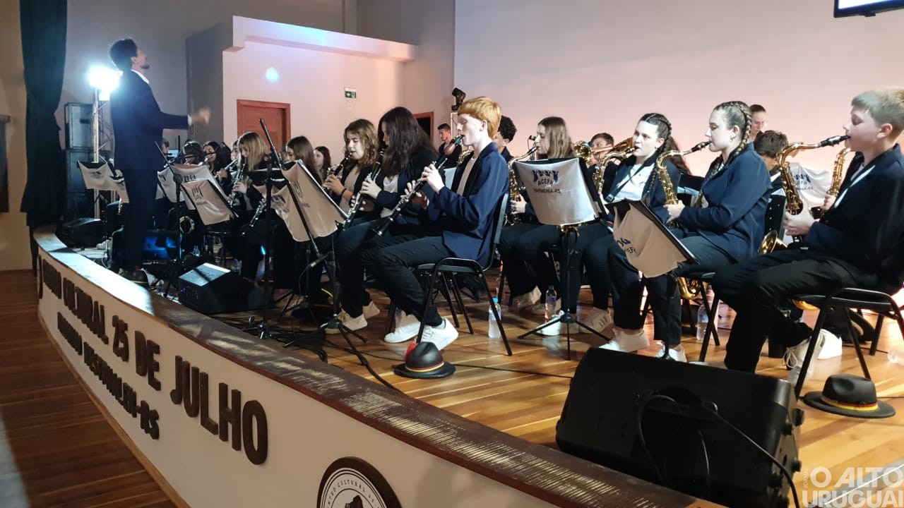 Centro Cultural 25 de Julho recebe concerto especial em homenagem aos 200 anos da imigração alemã