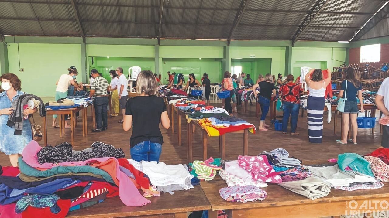 Varal da Solidariedade acontece neste sábado em Frederico Westphalen