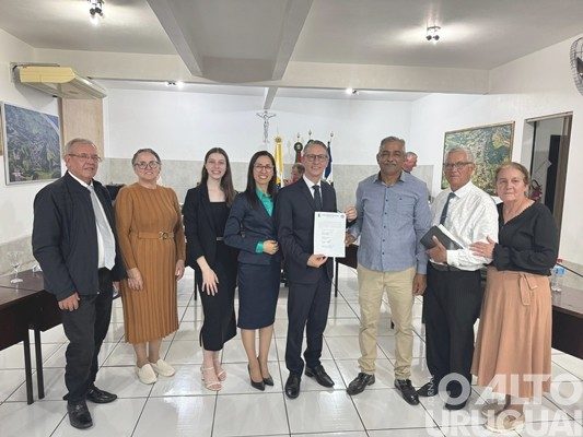 Câmara de Vereadores de Vicente Dutra homenageia Igreja Assembleia de Deus pelo centenário no RS