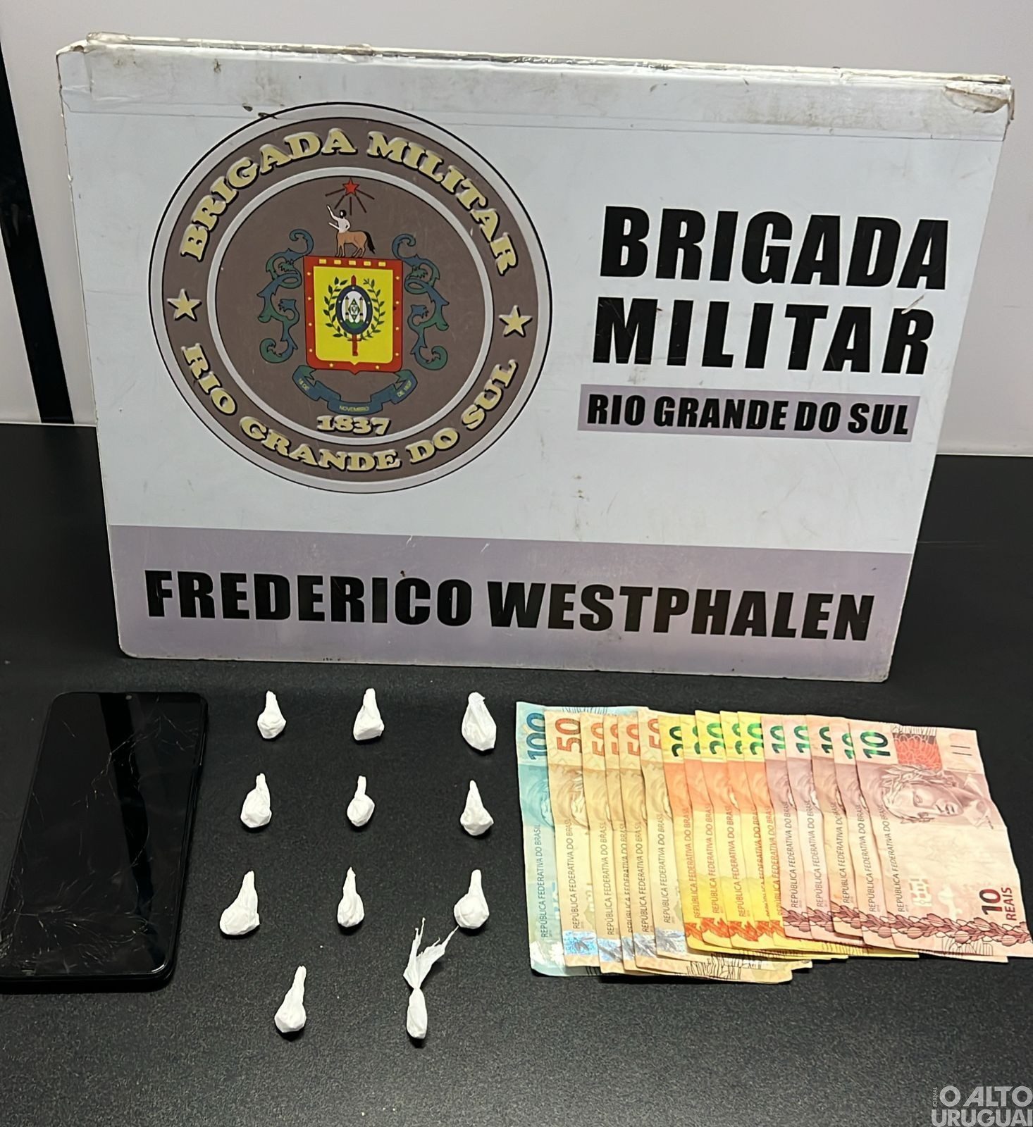 Homem é preso por tráfico de drogas em Frederico Westphalen