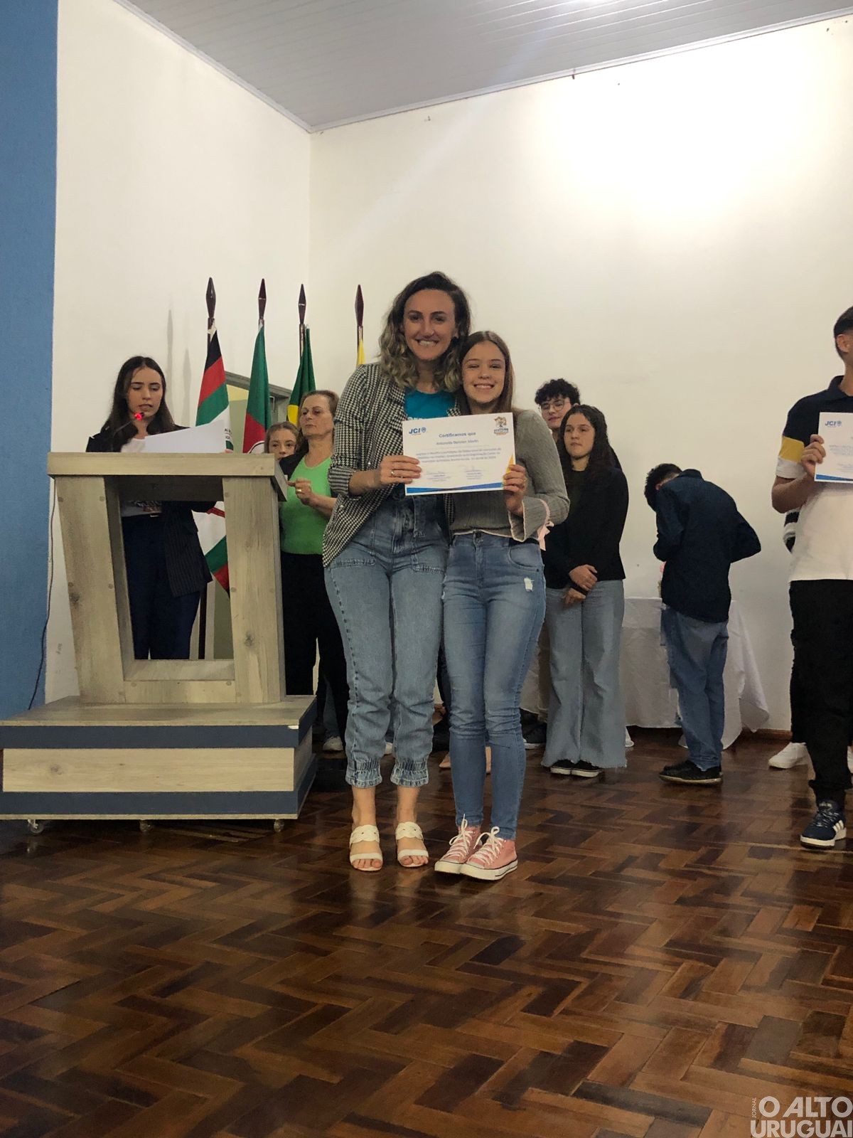 Estudantes de Rodeio Bonito participam da final do Concurso de Oratória nas Escolas