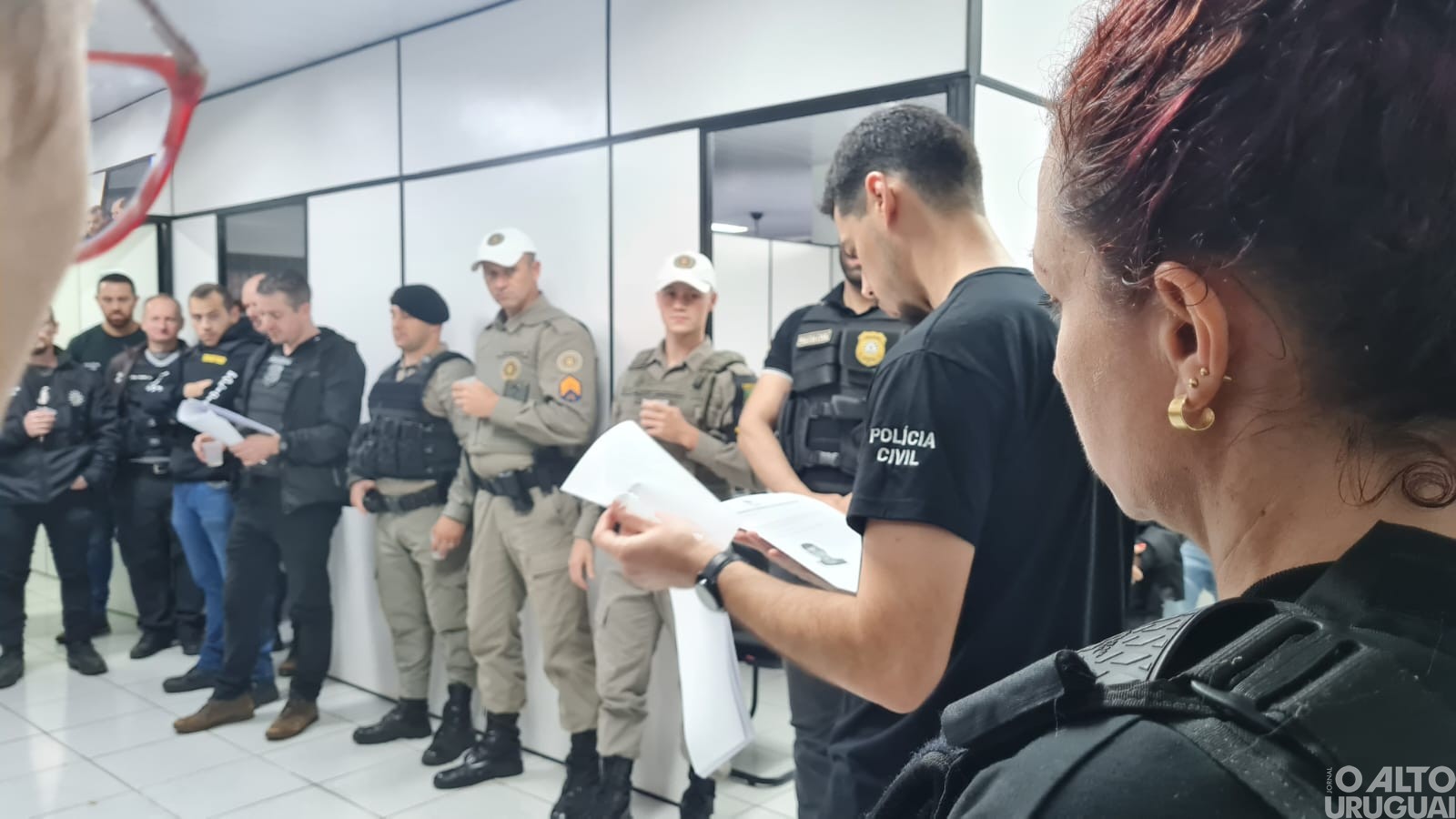 Polícia Civil e BM realizam trabalho conjunto em Seberi