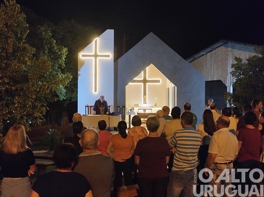 Inaugurado oratório de Nossa Senhora da Salete em FW