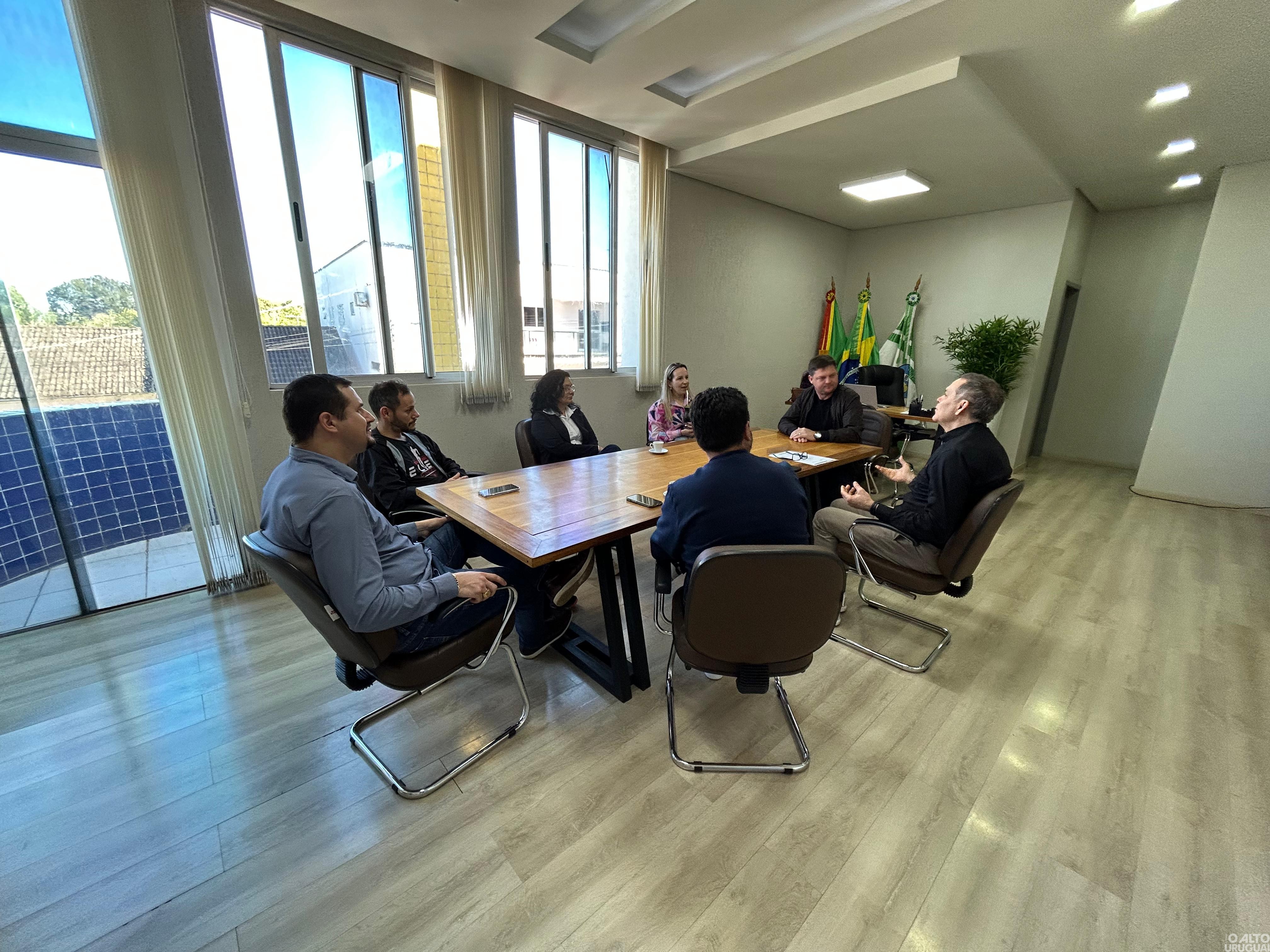 Prefeitura de Seberi promove encontro com vice-presidente regional da Federasul