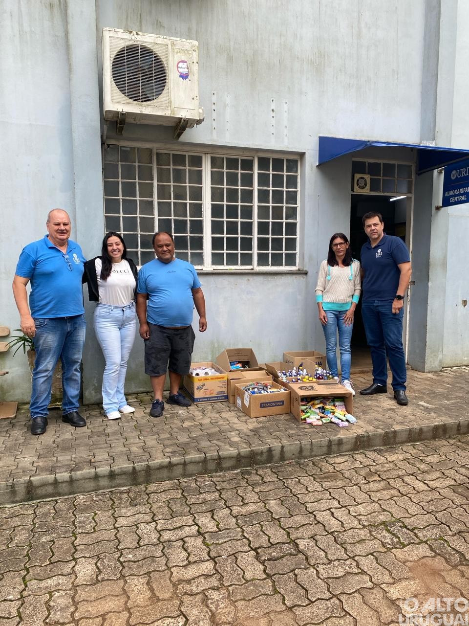 Entidades recebem donativos arrecadados por acadêmicos