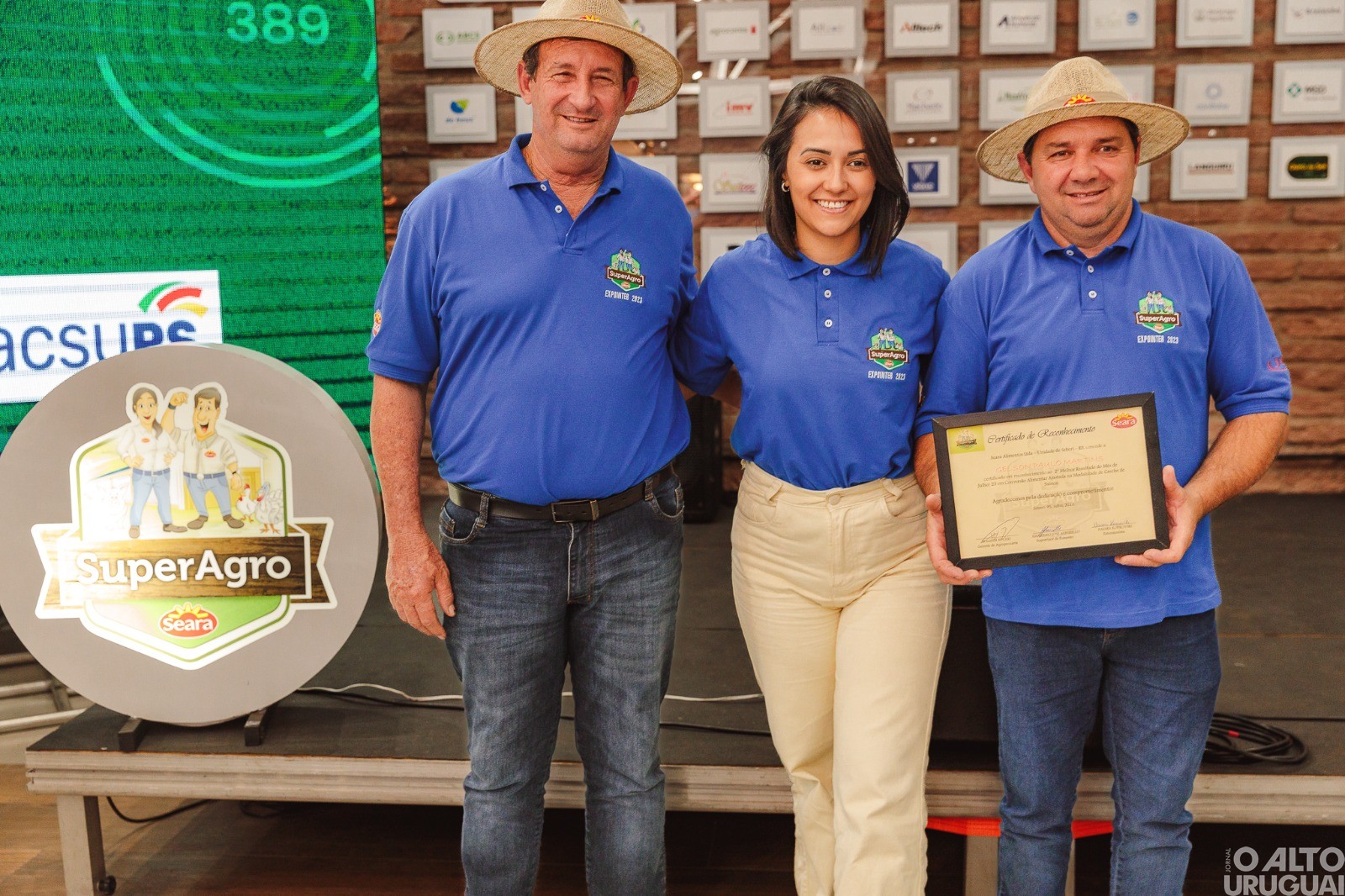 SuperAgro: melhores produtores de suínos são premiados durante a Expointer