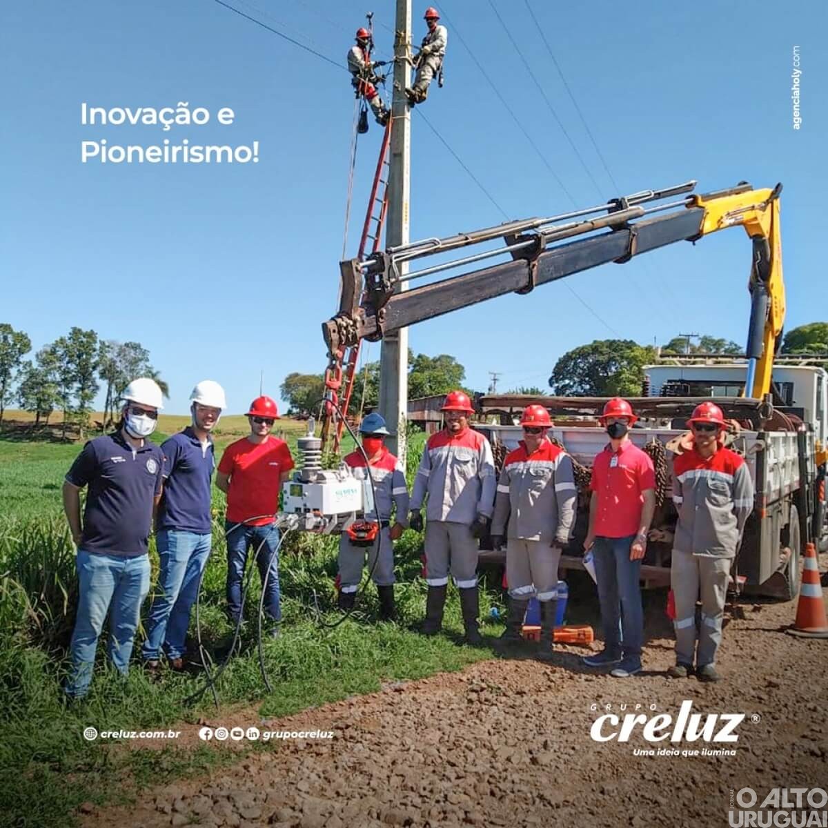 Creluz é a primeira empresa do mundo a testar nova tecnologia