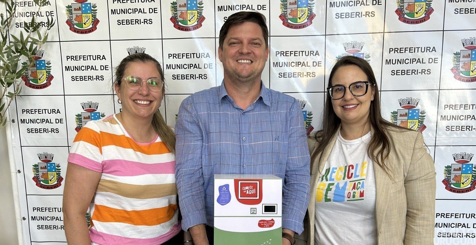 Seberi: mais de 18 toneladas de resíduos foram arrecadadas no Recicle Bem
