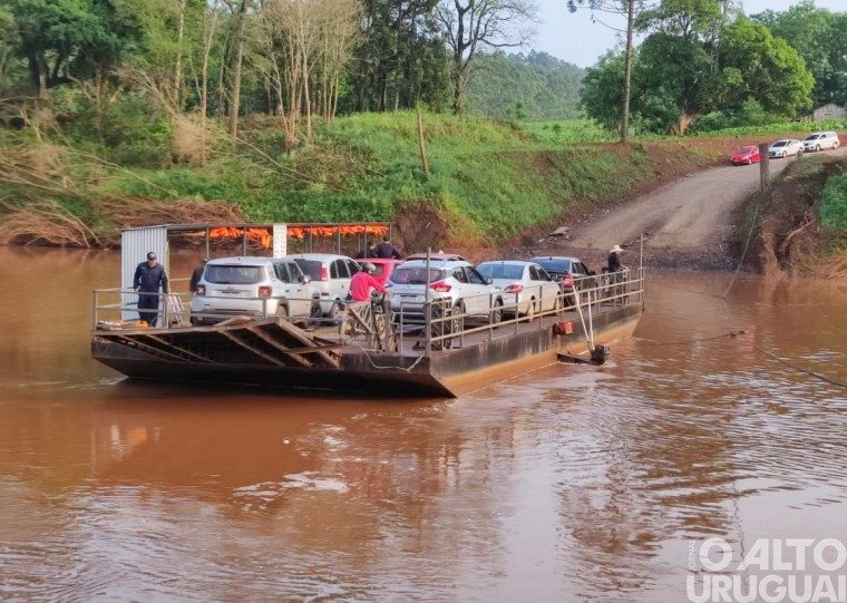 Balsa em Rodeio Bonito é interditada para regularizar concessão do município