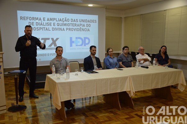 Assinado contrato entre empresa e HDP para a construção da Oncologia