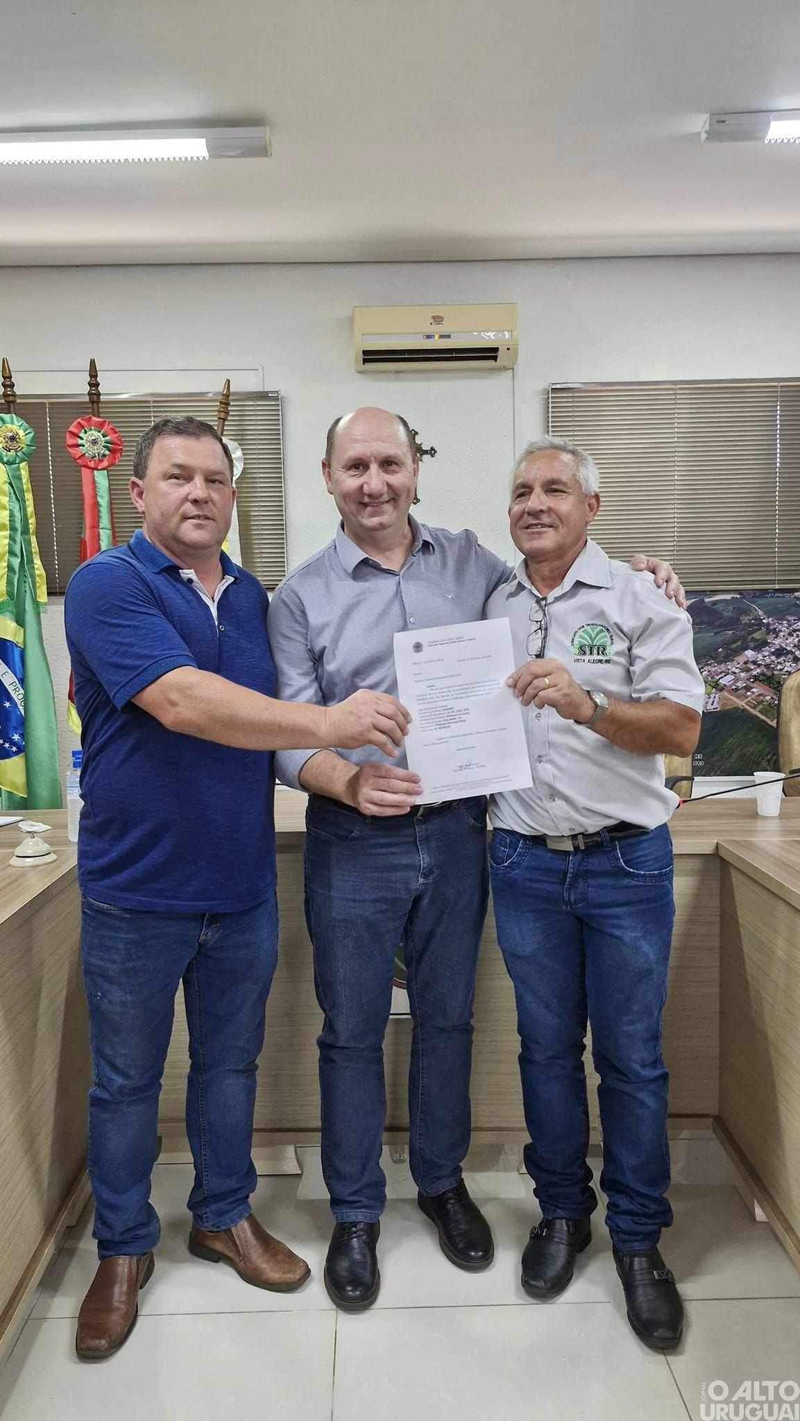 STR de Vista Alegre recebe emenda de R$ 400 mil