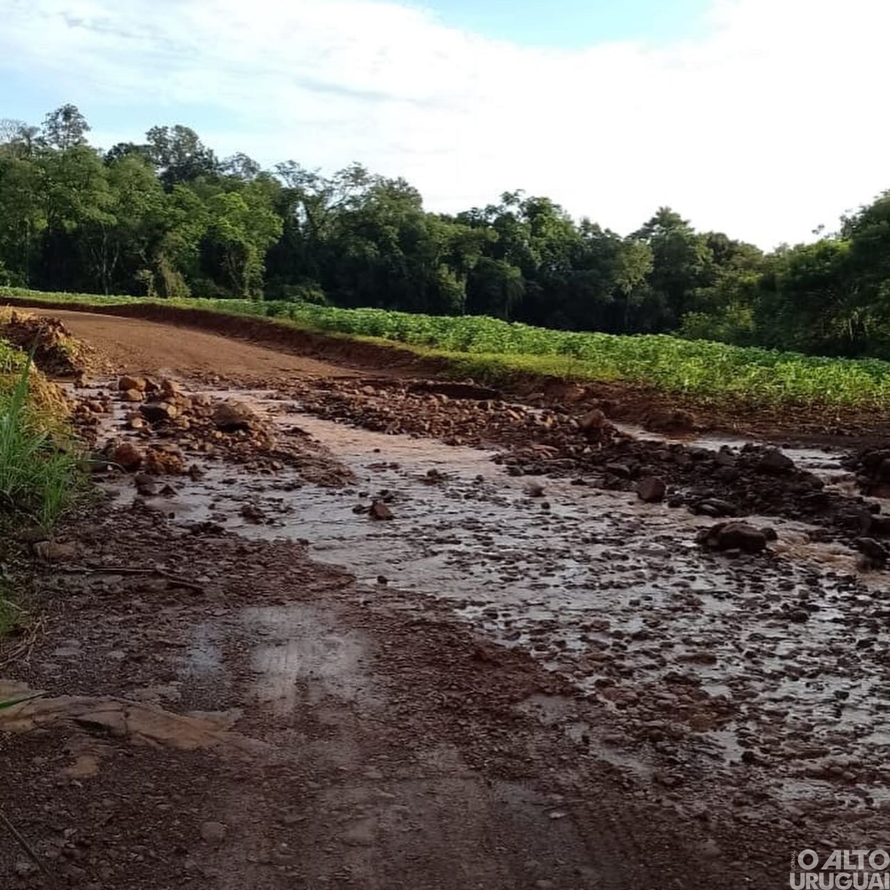 Municípios da região contabilizam estragos em estradas do interior