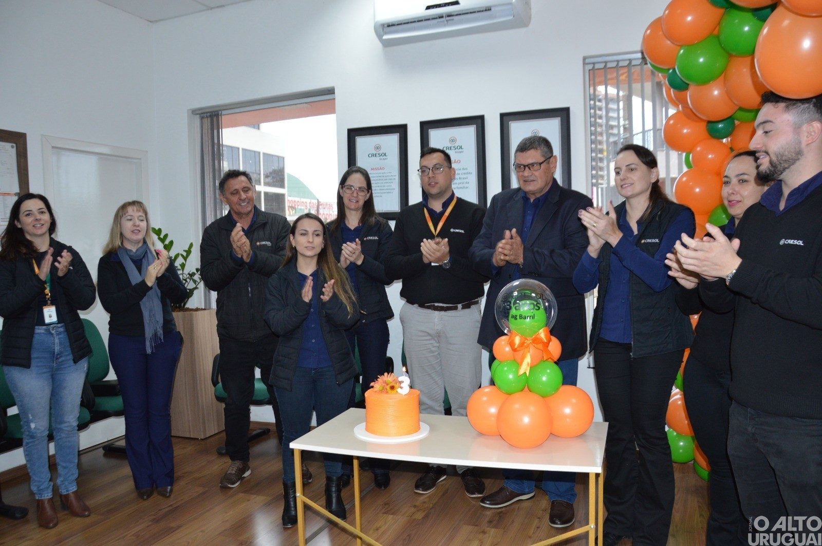 Agência Barril da Cresol Raiz comemora três anos em FW