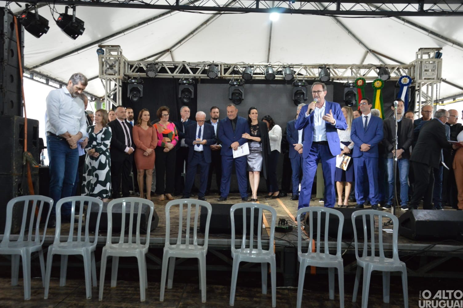 Abertura oficial da Facipal é marcada por anúncios de melhorias para Palmitinho