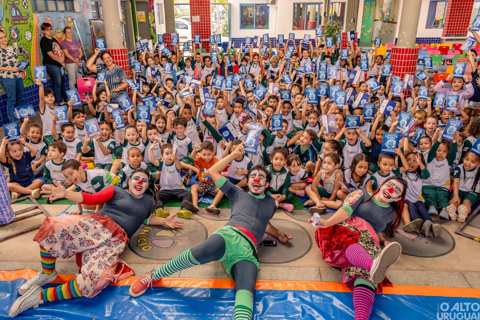 Projeto "Água para Todos" leva teatro interativo e educativo à escola de Alpestre