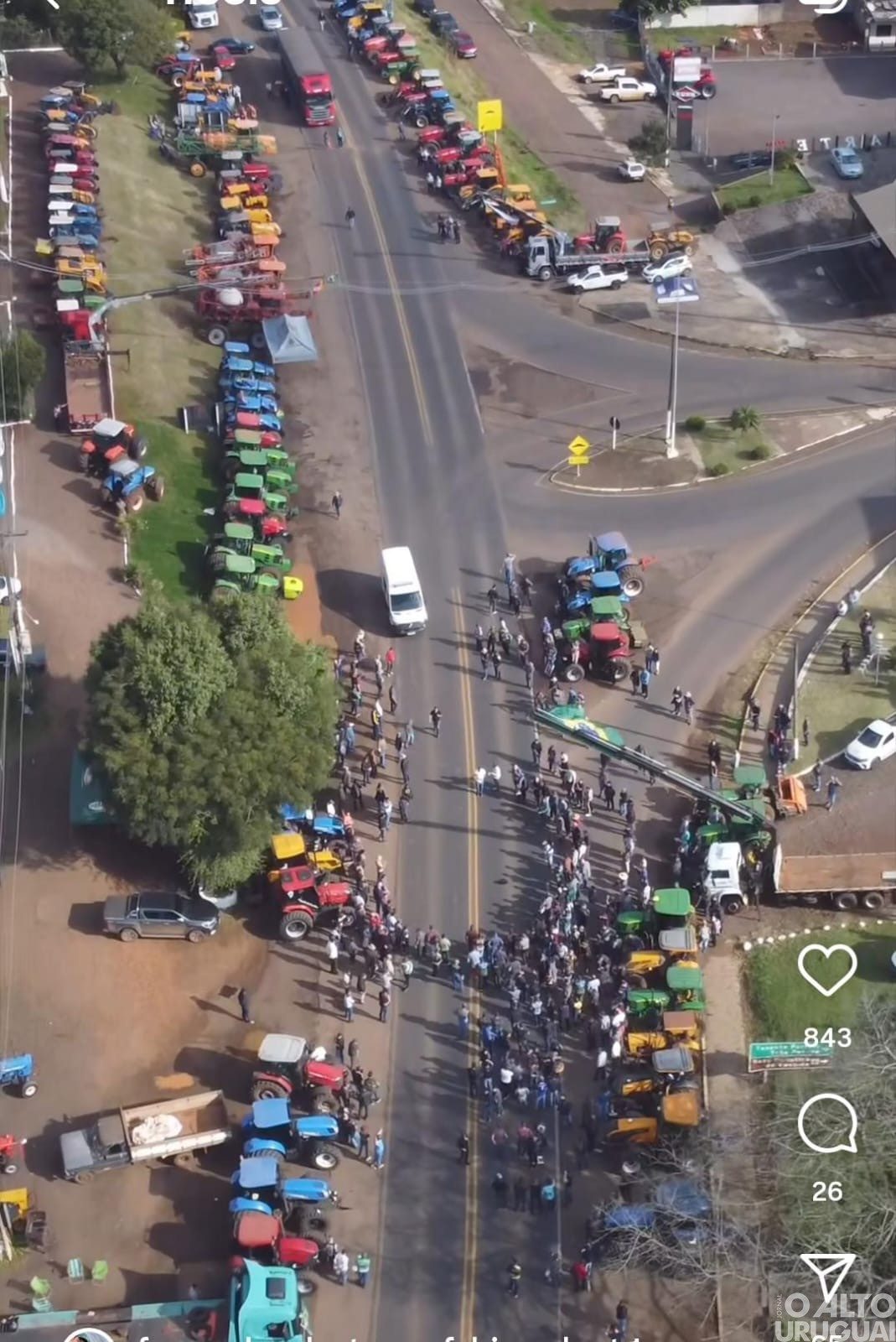 Agricultores promovem mobilização nesta sexta-feira em Osvaldo Cruz