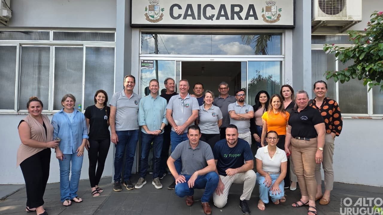 Secretário do RS visita Caiçara para tratar de obras e novos investimentos
