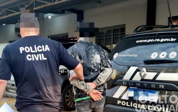 Suspeito de crime de extorsão qualificada é preso em Rodeio Bonito
