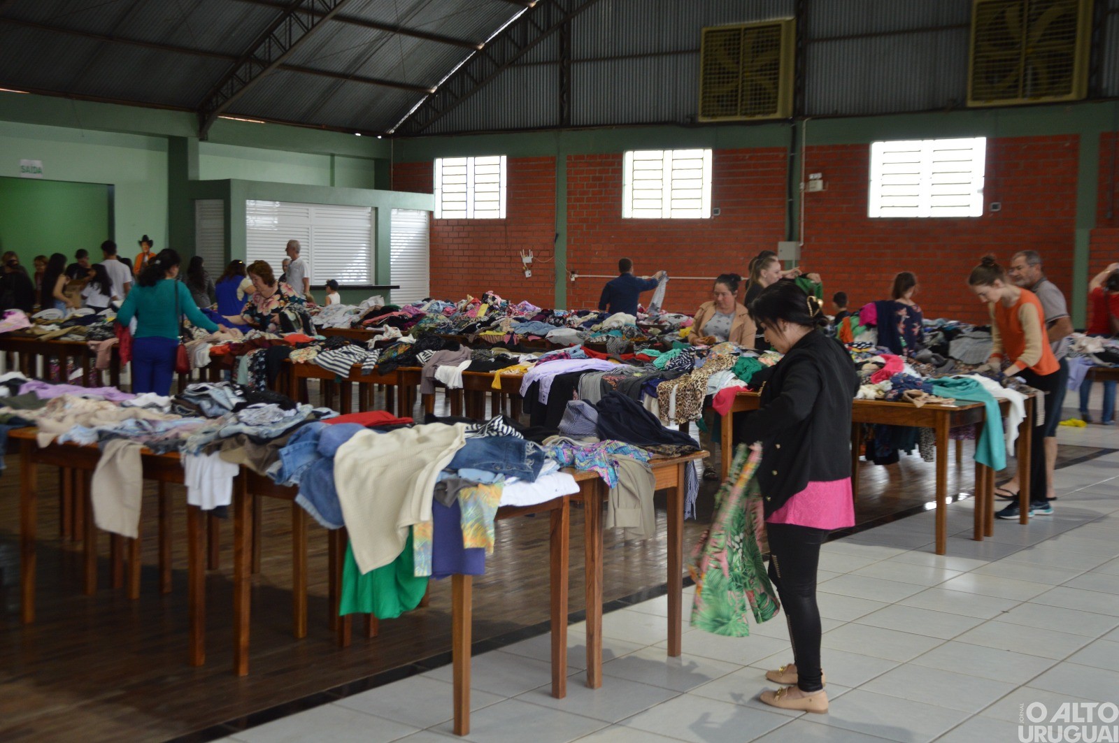 Mais uma edição do Varal da Solidariedade é realizada em FW