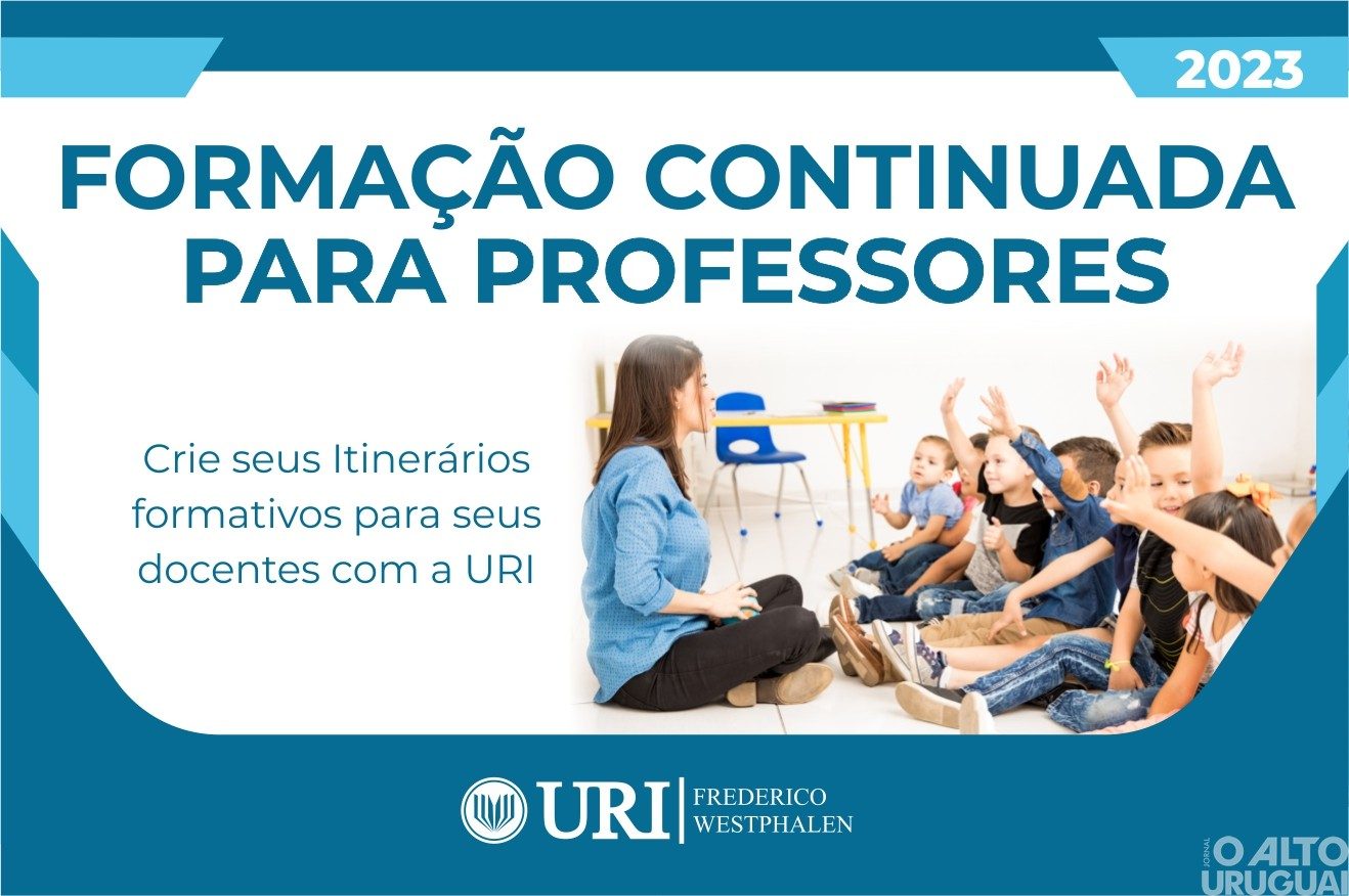 Inscrições abertas para agenda de Formação Continuada de professores de 2023