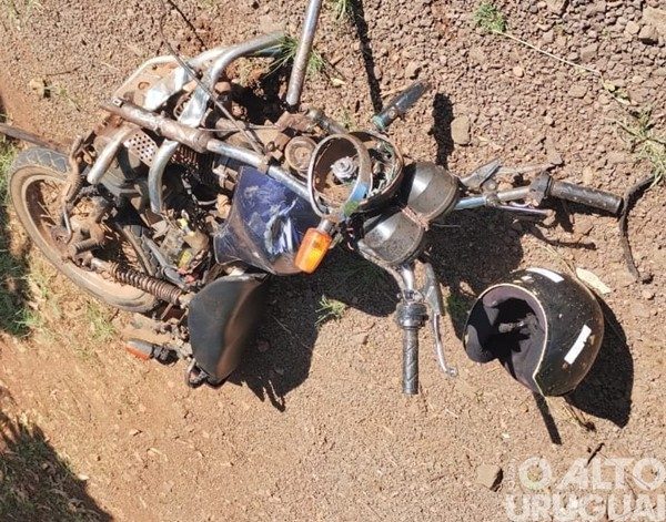 Morre motociclista ferido em acidente na ERS-587 em Seberi